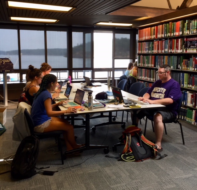 Friday Harbor Library Students