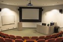 Allen Auditorium view of podium