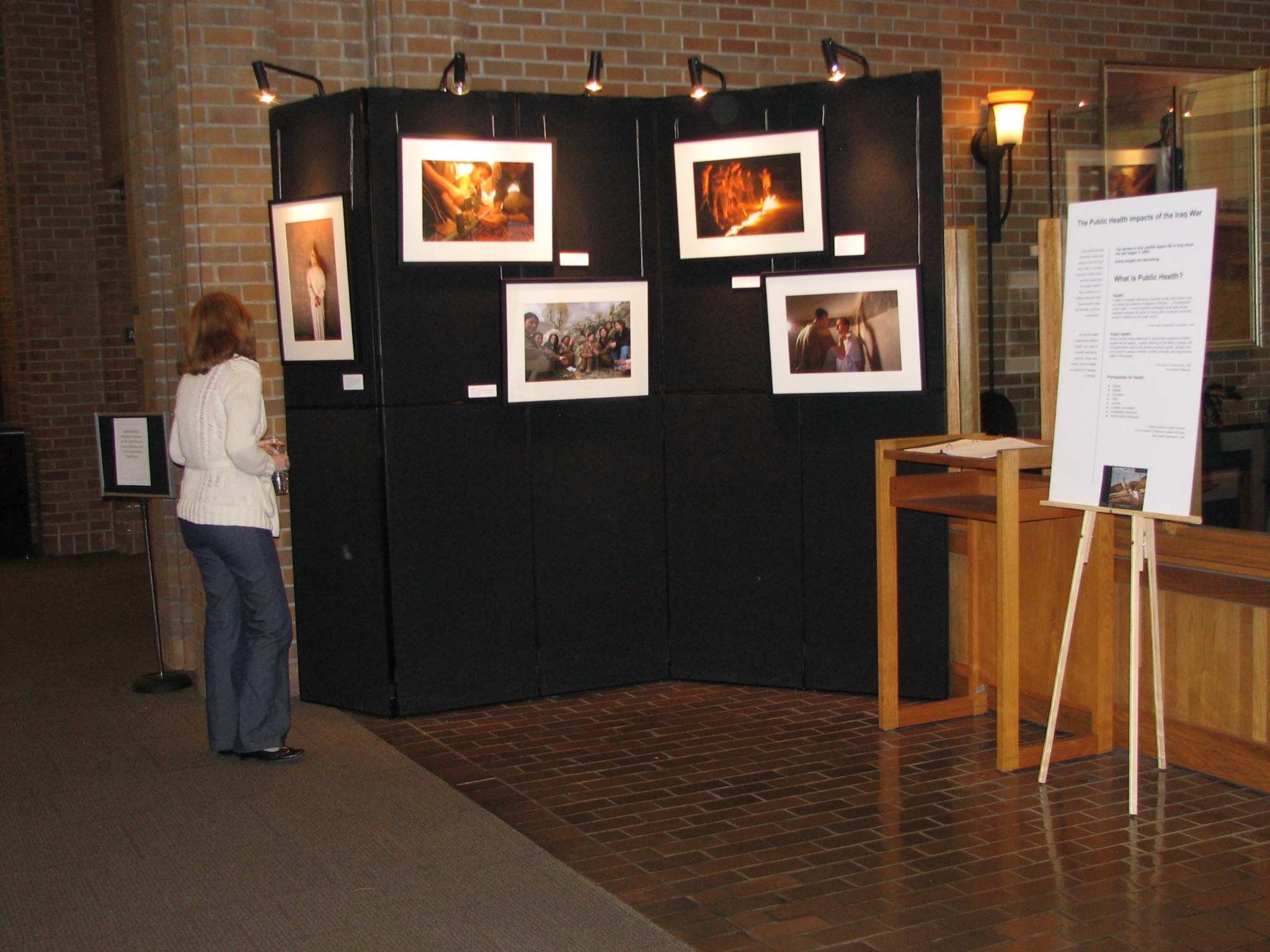 Odegaard North Lobby Exhibit Space