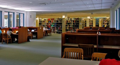 Allen Library 3rd Floor Bridge B