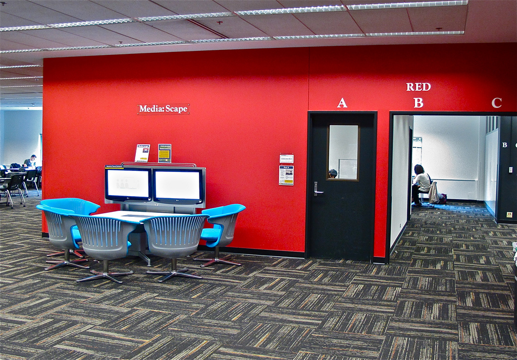 Research Commons "Red" Area