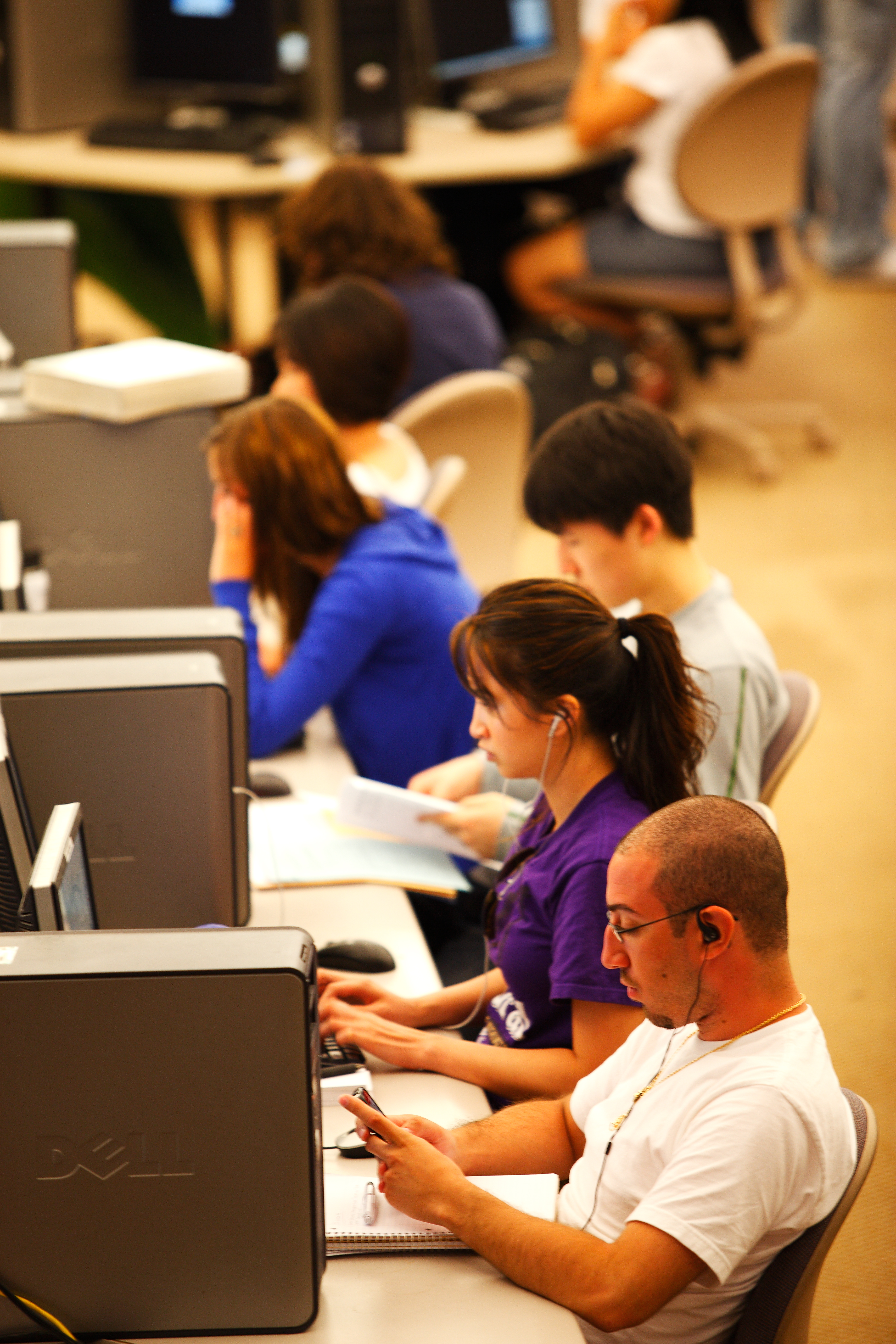 Students at Computers