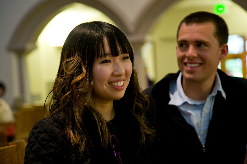 Students in Mary Gates Hall