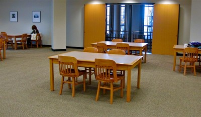 Suzzallo 4th Floor Overlook Study Area B