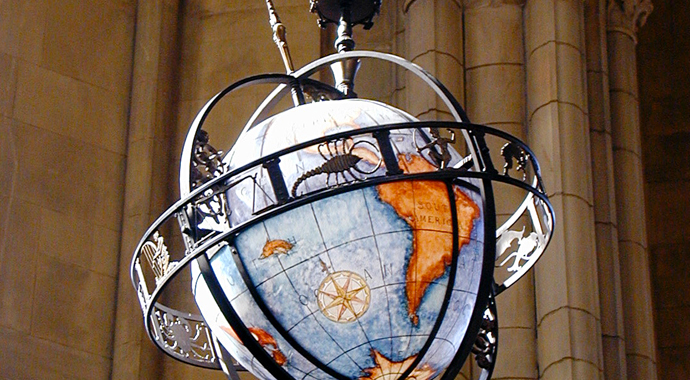 Suzzallo Library Globe