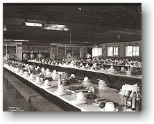 Mess hall interior