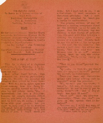 Page 3, Pacific Cable Vol. 1, No. 14 -- 18 Jan. 1943